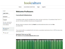 Tablet Screenshot of coursebooks.bookculture.com