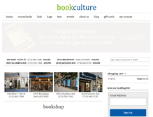 Tablet Screenshot of bookculture.com